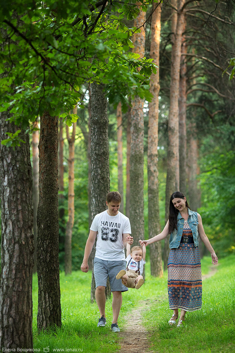 семейная фотосессия фотограф в нижнем новгороде в парке