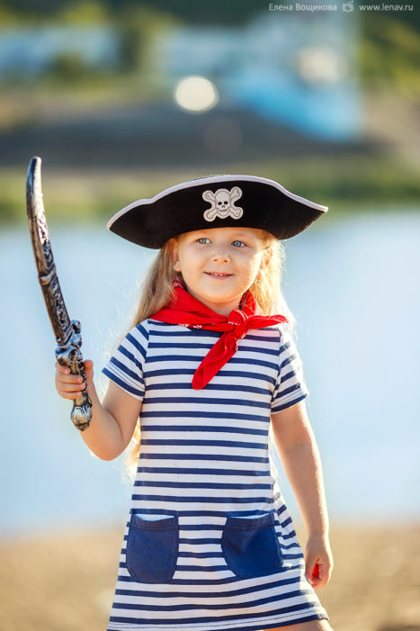 детская тематическая фотосссия пиратская детский фотограф